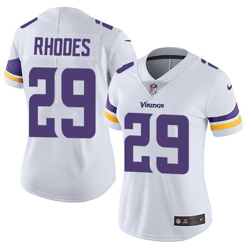 Women 2019 Minnesota Vikings 29 Rhodes white Nike Vapor Untouchable Limited NFL Jersey